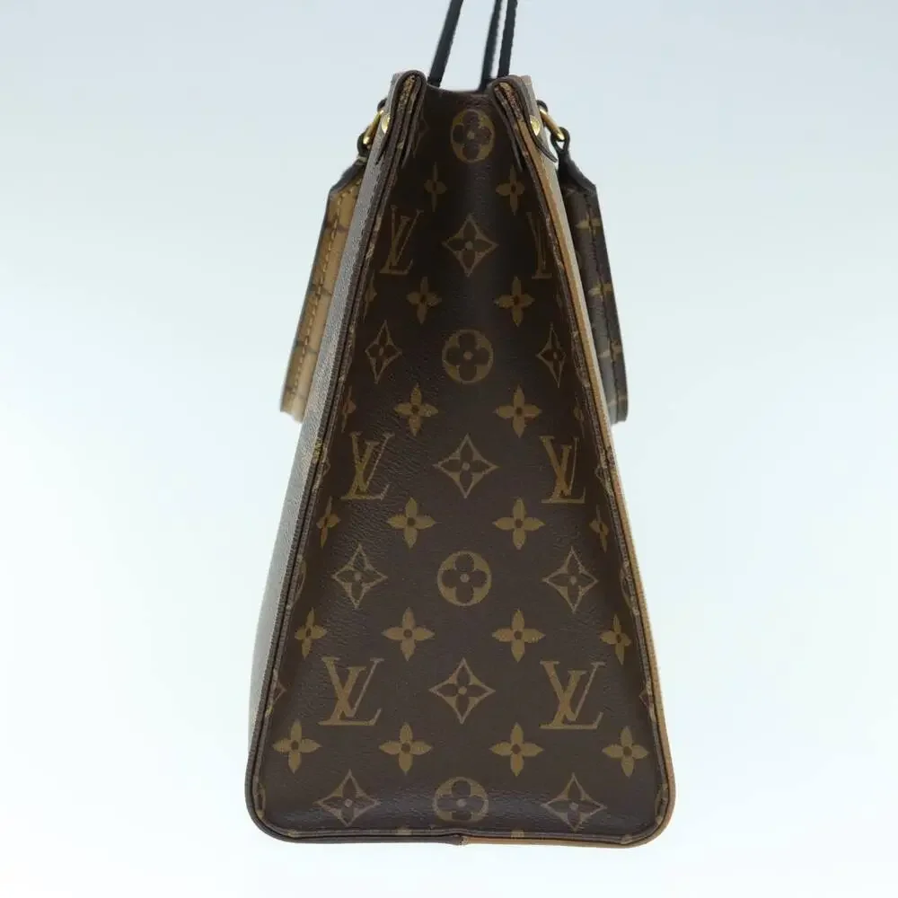 LOUIS VUITTON Monogram Reverse Giant On The Go MM Tote Bag M45321